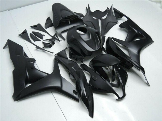 2007-2008 Honda CBR600RR Motorcycle Fairing Kits - Matte Black UK Manufacturers