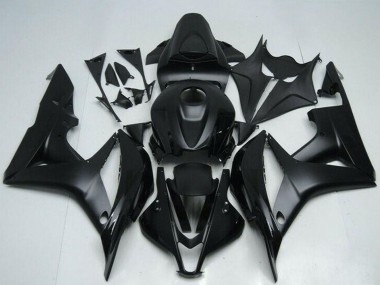 2007-2008 Honda CBR600RR Motorcycle Fairing Kits - Matte Black UK Manufacturers