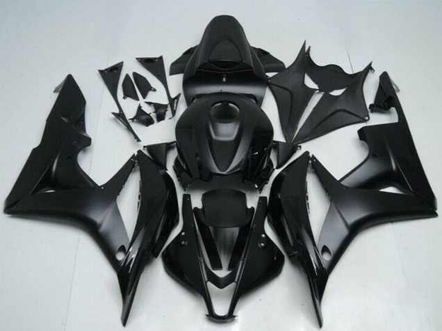 2007-2008 Honda CBR600RR Motorcycle Fairing Kits - Matte Black UK Manufacturers