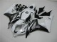 2007-2008 Honda CBR600RR Bike Fairings - White Glossy Black UK Manufacturers