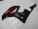 2007-2008 Honda CBR600RR Motorcycle Fairings - Red Matte Black with Decals UK Manufacturers