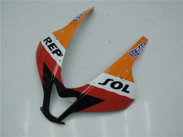 2007-2008 Honda CBR600RR Bike Fairings - Orange White Red Glossy Black Repsol UK Manufacturers