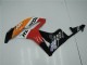 2007-2008 Honda CBR600RR Bike Fairings - Orange White Red Glossy Black Repsol UK Manufacturers