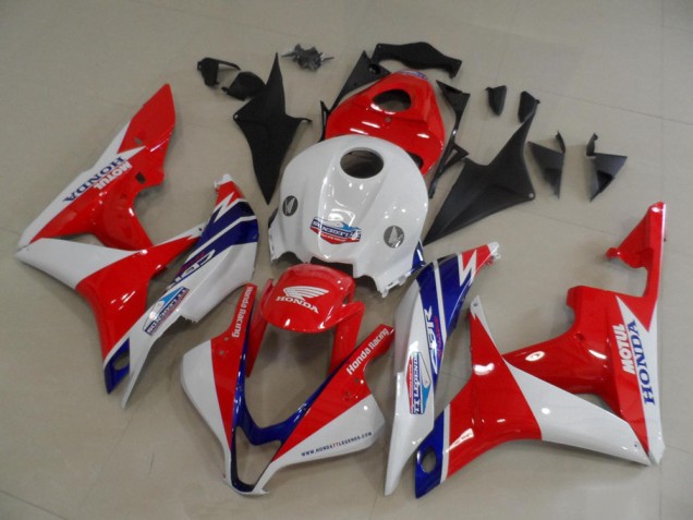 2007-2008 Honda CBR600RR Motorcycle Fairings - White Red Blue UK Manufacturers