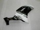 2007-2008 Kawasaki ZX6R Motorcycle Fairings - Black White UK Manufacturers