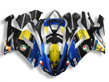 2007-2008 Kawasaki ZX6R Motorcycle Fairings - Blue Shark UK Manufacturers