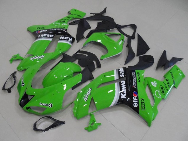2007-2008 Kawasaki ZX6R Motorcycle Fairings - Green Arrow UK Manufacturers