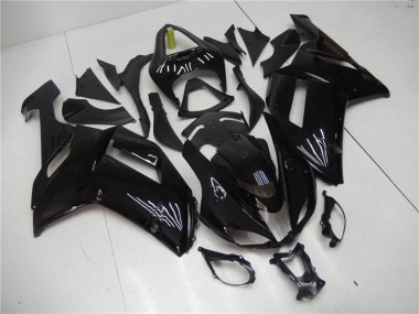 2007-2008 Kawasaki ZX6R Abs Motorcycle Fairing - Glossy Black UK Manufacturers