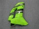 2007-2008 Kawasaki ZX6R Motorcycle Fairing Kits - Green Black UK Manufacturers