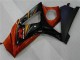 2007-2008 Suzuki GSXR 1000 Motorcycle Fairings - Black Orange UK Manufacturers
