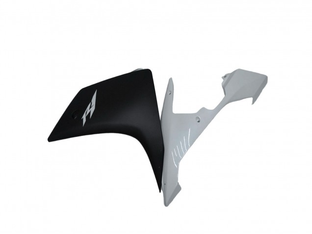 2007-2008 Yamaha YZF R1 Motorcycle Fairing - White Matte Black UK Manufacturers