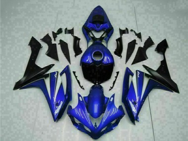 2007-2008 Yamaha YZF R1 Motorcycle Fairing - Blue White Black UK Manufacturers
