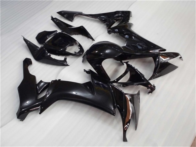 2008-2010 Kawasaki ZX10R Motorcycle Fairing - Glossy Black UK Manufacturers