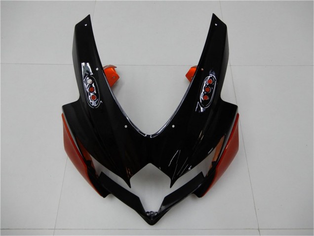 2008-2010 Suzuki GSXR 600/750 Motorcycle Fairings - Orange Grey Glossy Black UK Manufacturers