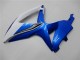 2008-2010 Suzuki GSXR 600/750 Motorcycle Fairings - White Blue UK Manufacturers