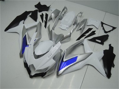 2008-2010 Suzuki GSXR 600/750 Motorcycle Fairings - Silver White Blue Black UK Manufacturers