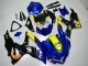 2008-2010 Suzuki GSXR 600/750 Motorcycle Fairings - Blue Yellow Shark UK Manufacturers