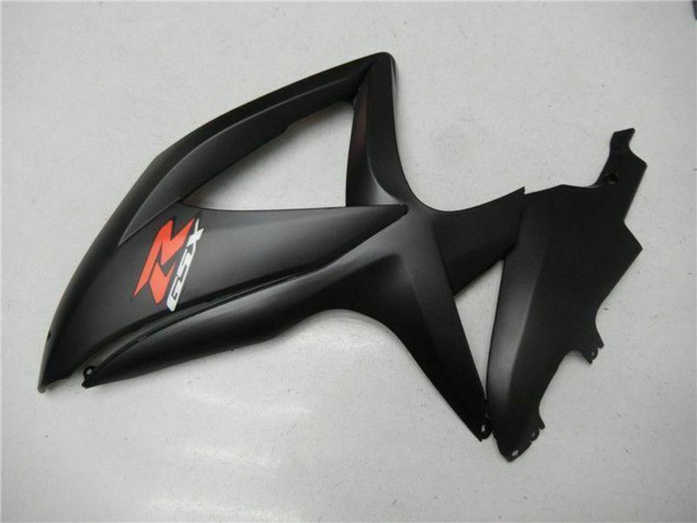 2008-2010 Suzuki GSXR 600/750 Motorcycle Fairings - Matte Black Red UK Manufacturers