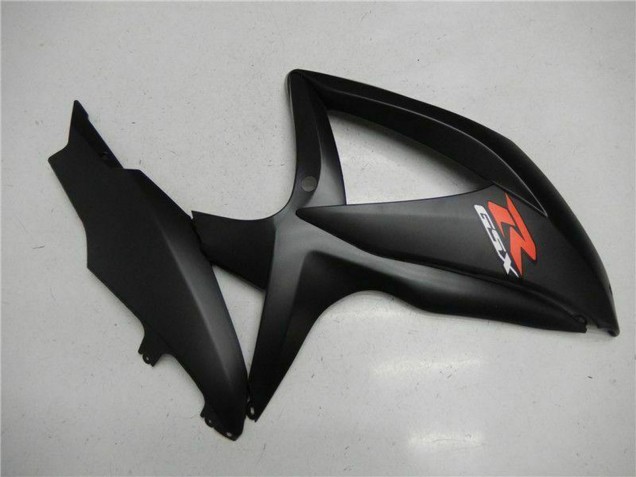 2008-2010 Suzuki GSXR 600/750 Motorcycle Fairings - Matte Black Red UK Manufacturers