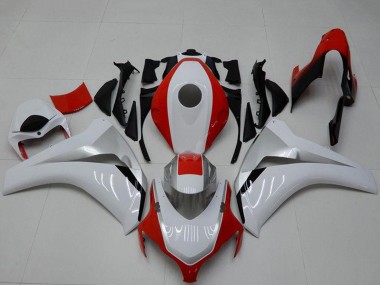 2008-2011 Honda CBR1000RR Motorcycle Fairings - White Red UK Manufacturers