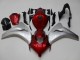 2008-2011 Honda CBR1000RR Motorcycle Fairings - Silver Maroon Red UK Manufacturers