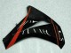 2008-2011 Honda CBR1000RR Motorcycle Fairings - Glossy Black Red UK Manufacturers