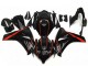 2008-2011 Honda CBR1000RR Motorcycle Fairings - Glossy Black Red UK Manufacturers