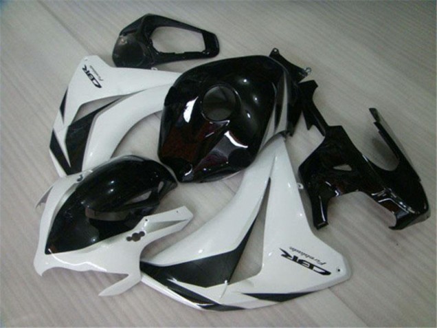 2008-2011 Honda CBR1000RR Motorcycle Fairings Kits - White Glossy Black UK Manufacturers