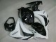 2008-2011 Honda CBR1000RR Motorcycle Fairings Kits - White Glossy Black UK Manufacturers