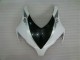 2008-2011 Honda CBR1000RR Motorcycle Fairings Kits - White Glossy Black UK Manufacturers