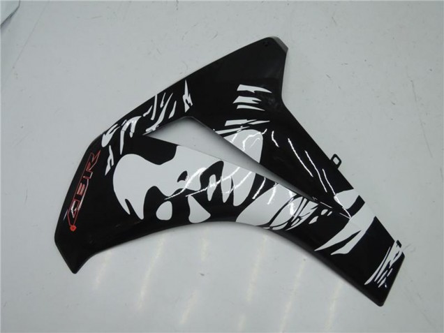 2008-2011 Honda CBR1000RR Abs Fairings - White Glossy Black UK Manufacturers