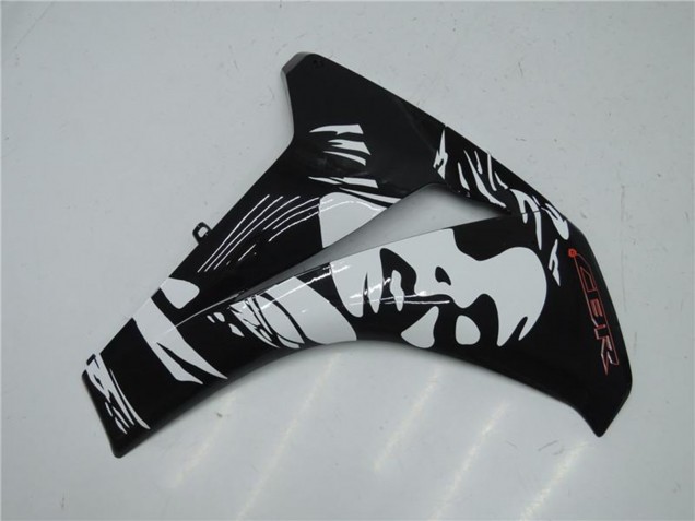 2008-2011 Honda CBR1000RR Abs Fairings - White Glossy Black UK Manufacturers