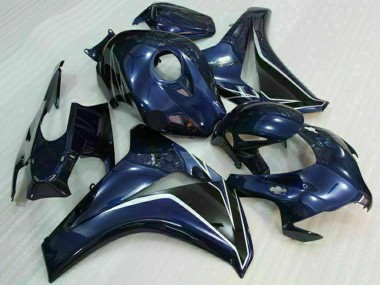 2008-2011 Honda CBR1000RR Motorcycle Fairings - Dark Blue Glossy Black UK Manufacturers