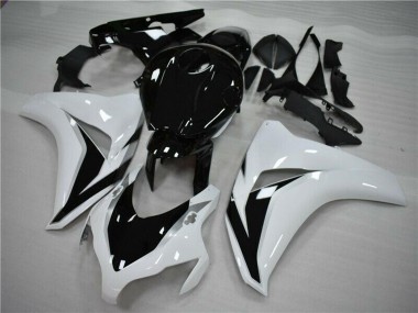 2008-2011 Honda CBR1000RR Bike Fairings - White Glossy Black UK Manufacturers