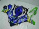 2008-2011 Honda CBR1000RR Motorcycle Fairings - Blue Yellow Green MoviStar Castrol UK Manufacturers