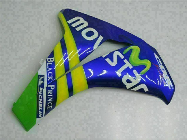 2008-2011 Honda CBR1000RR Motorcycle Fairings - Blue Yellow Green MoviStar Castrol UK Manufacturers