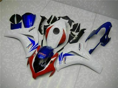 2008-2011 Honda CBR1000RR Bike Fairings - White Red Blue HRC UK Manufacturers