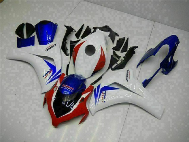 2008-2011 Honda CBR1000RR Bike Fairings - White Red Blue HRC UK Manufacturers