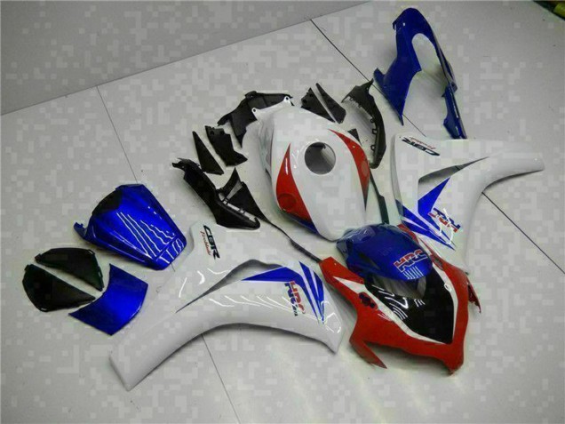 2008-2011 Honda CBR1000RR Bike Fairings - White Red Blue HRC UK Manufacturers