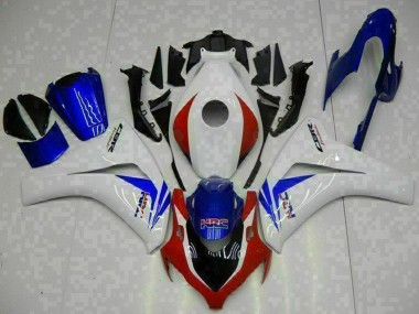 2008-2011 Honda CBR1000RR Bike Fairings - White Red Blue HRC UK Manufacturers