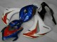 2008-2011 Honda CBR1000RR Motorcycle Fairings Kit - White Red Blue HRC UK Manufacturers