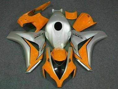 2008-2011 Honda CBR1000RR Motorcycle Fairings - Silver Orange UK Manufacturers