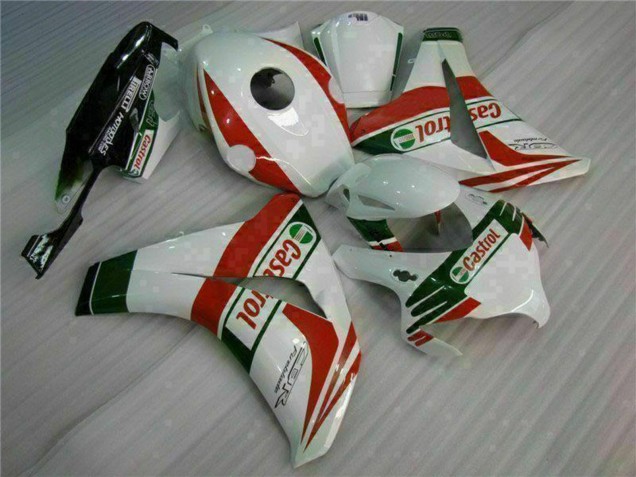 2008-2011 Honda CBR1000RR Motorcycle Fairings - White Red Green Castrol UK Manufacturers