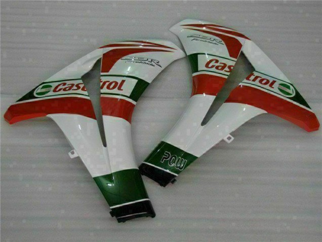 2008-2011 Honda CBR1000RR Motorcycle Fairings - White Red Green Castrol UK Manufacturers