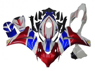 2008-2011 Honda CBR1000RR Motorcycle Fairings - White Red Blue UK Manufacturers