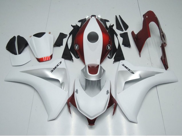 2008-2011 Honda CBR1000RR Motorcycle Fairings - White Silver Candy Red UK Manufacturers