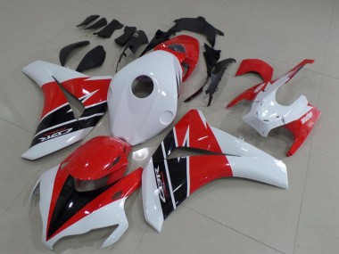2008-2011 Honda CBR1000RR Motorcycle Fairings Kits - White Red Glossy Black UK Manufacturers
