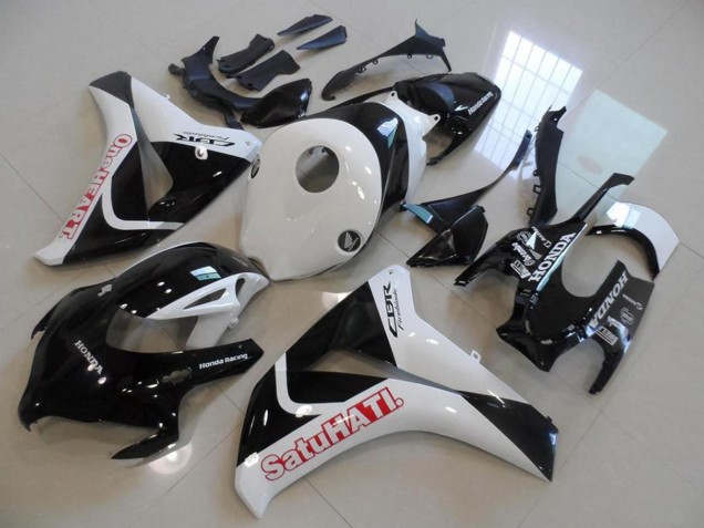 2008-2011 Honda CBR1000RR Motorcycle Fairings - White Glossy Black Red Satuhati UK Manufacturers