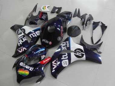 2008-2011 Honda CBR1000RR Motorcycle Fairings - Dark Blue White Red Tuenli HP UK Manufacturers