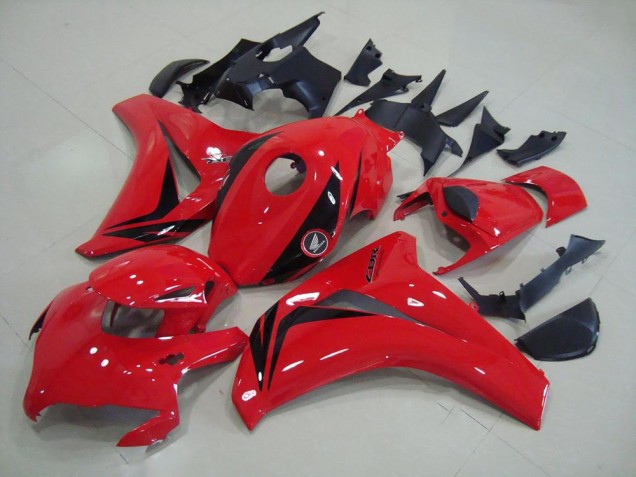 2008-2011 Honda CBR1000RR Motorcycle Fairing Kits - Red Glossy Black OEM Style UK Manufacturers